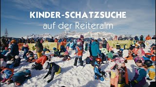 Kinder-Schatzsuche am 6. Feb. 2024 auf der Reiteralm!