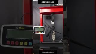 Acero inoxidable pegado a aluminio ¿Cuánto resiste? | Adhesivo estructural ADINOX M425