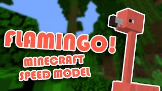 Making a Flamingo! | Minecraft Speed Model