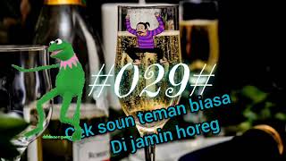 cek sound di jamin glerr horeg 2022