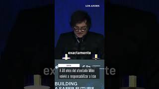 A 30 años del atentado a la AMIA, Milei volvió a responsabilizar a Irán