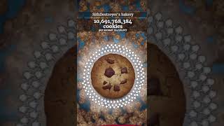 Half An Hour Of Cookie Clicker Condensed Into One Minute #shorts