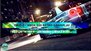 Grid 2 - Xbox 360 Gameplay 2013 - Retro Gameplay - Retro Gaming - Gameplay Without Limits