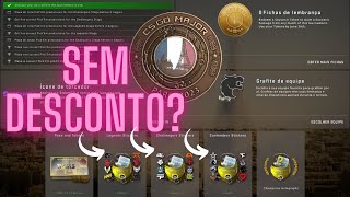 O Desconto nas CÁPSULAS MAJOR PARIS do CSGO NÃO VEM