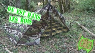 Bivouac Bushcraft On Est Dans Les Bois !! 12/09/2017