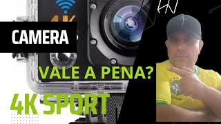 MINI CAMERA 4K SPORT,FUI FAZER UM TESTE