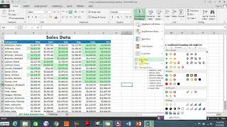 How to use the conditional formatting in MS Excel