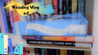 Reading Vlog #2- pumpkin head and more.