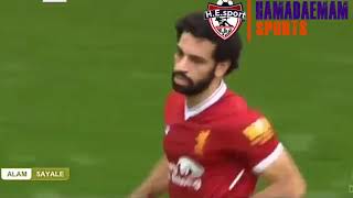 ملخص تالق وابداع محمد صلاح ضدد المان يونايتد شاشه كامله تعليق عصا م الشوالي روعه