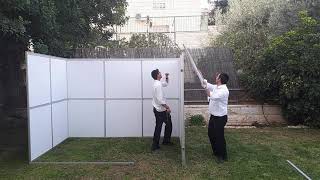 Hard wall Sukkah Instructions 21