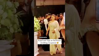 Kajol &ajay devgan at wedding reception😍#shortsvideo #bollywood#shortvideoviral #ytshorts#ajaydevgan