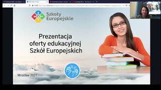 Szkoły Europejskie – transmisja na żywo 14 05 2021, godz. 12.30