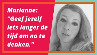 Marianne aan het woord | Beraad! Omdat het om een leven gaat