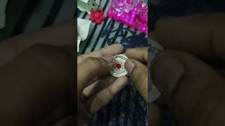 homemade rakhi ❤️ #shortvideo #viral #creativitywithaera #art #rakhispecial #howtomake #craft