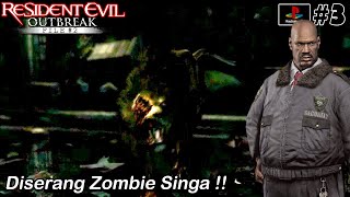 Diserang Zombie Singa | Resident Evil Outbreak File 2 Part3