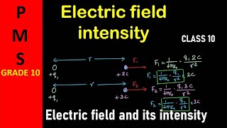 Electric field and its intensity ( 13.5) unit 13 lecture 89 PMS