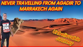 The Worst Journey Of My Life II Agadir To Marrakech II Morocco II #travel #trending #travelvlog