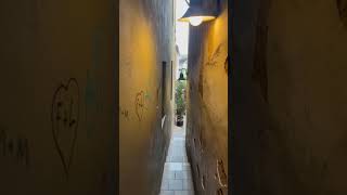 The narrowest street in Prague #shorts #city #summer