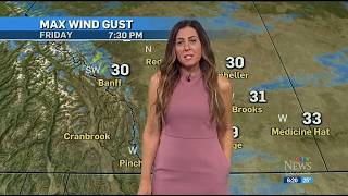 Danielle Savoni CTV News Calgary Weather Friday August 30 2024