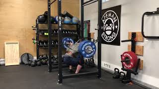 2/5/18 Squat 315x4 @7.5 ws 3/3