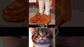 Magic Shoes 💔ll Shoe Aura🩰 #trollcat3 #shoes #shorts#catvideos