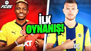 FC 25 FENERBAHÇE vs GALATASARAY RUSH MODU MAÇI YAPTIK! | İLK OYNANIŞ