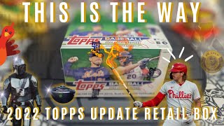 This Is The Way! 2022 Topps Update Retail Box🍀🤘 Happy Thanksgiving 🦃🥧🍽️🏈⚾