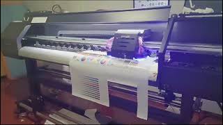 Impressora UV Turbojet 1801 - Epson i3200 - Imprimindo 4 passes