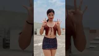 Hot Indian Teen on her house roof | Doing something naughty | Hit like for her