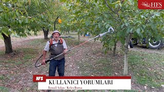 HFS ÜRÜN HASAT MAKİNASI, CEVİZ SİLKELEME KULLANICI YORUMU