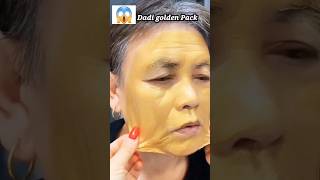 Golden Face Pack 100%Natural Glowing Face/Get spotless& Glass skin #Glowing skin#Glass skin #shorts