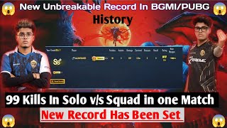 All Records Are Broken😱 New Record Has been set😈 | And made a Unbreakable world record🤫.#bgmi #pubg