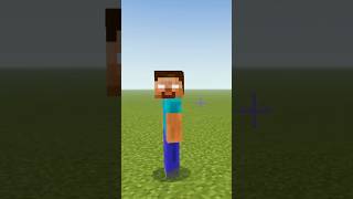 i didn't expect with herobrine... ☠️ In this Minecraft #shorts #minecraft #viral