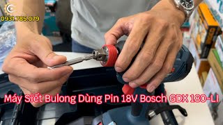 Máy Siết Bulong Vặn Vít Pin 18V Bosch GDX 180-LI| Cordless Impact Driver/Wrench| Công Cụ Máy Móc