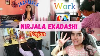 Practicing Nirjala Ekadashi 🙏🌸 Fast as a Student 👩‍💻 Difficult? in this summer 🌡️🥵