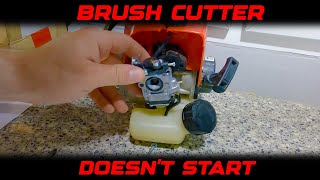 How to fix brush cuttter which does not start