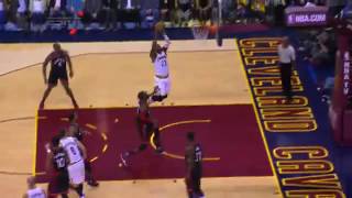 LeBron James Alley Oops Dunk |  Raptors vs Cavaliers | May, 17 2016