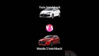 Toyota Yaris HB vs Mazda 2 (versiones tope)... #toyota #yaris #mazda #mazda2 #automoviles #mexico