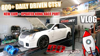 800+ CTSV 😮‍💨 | BOLT ON ZL1ON DYNO | DRIFTING CHI'S BMW