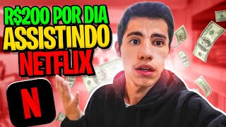 Como ganhar dinheiro com a Netflix Conheça o suposto sistema que promete pagar pelo seu tempo