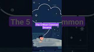 The 5 Most Common Dreams #shorts #dreams