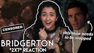 The *Spice Level* Has Increased EXPONENTIALLY | Bridgerton S2 EP7 Reaction