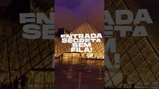 NÃO PEGUE FILA NO LOUVRE EM PARIS  #shorts #paris #dicasdeviagem #viagemparis #louvremuseum #viagem