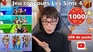 Obtiens PLUSIEURS PACKS Les Sims 4 gratuitement 🎁