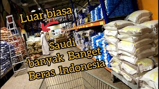 LUAR BIASA!! SAUDI BNYAK BERAS INDONESIA