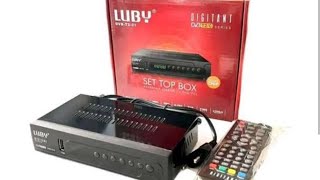 Unboxing Set Top Box LUBY || #setopbox #luby  #tvdigital