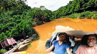 Jamaica Famous Flat Bridge Flooded//Road Trip N Tour to country side