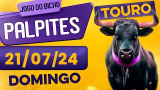 PALPITE DO DIA 21/07/2024 - JOGO DO BICHO 🍀 TODAS AS LOTERIAS 🍀