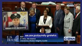 Congresswoman Brown Leads Ohio Delegation in Moment of Silence Honoring Officer Jamieson Ritter