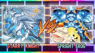 DevineYGO (Starry Knight) vs Spright Frogs | October 2022 | EDOPro